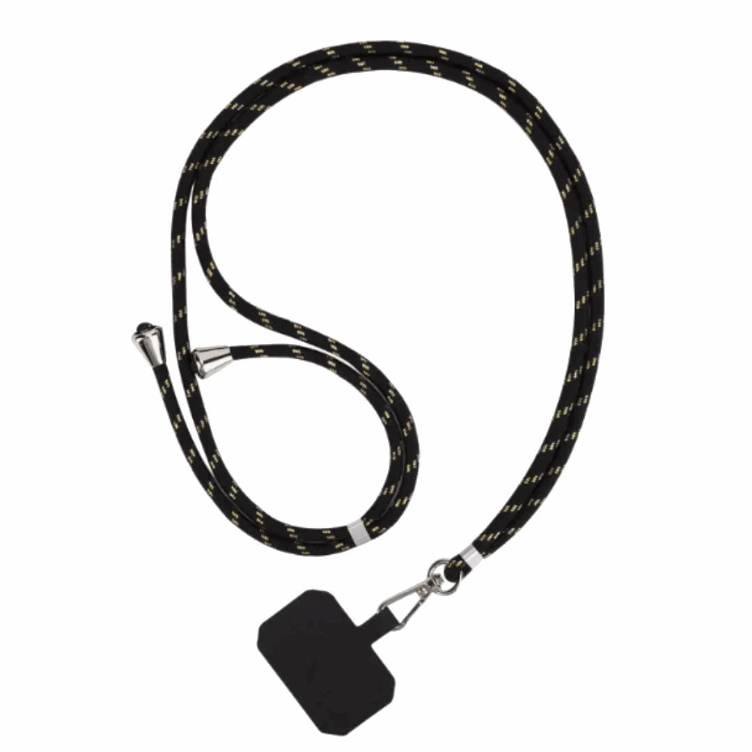 Black Phone Strap