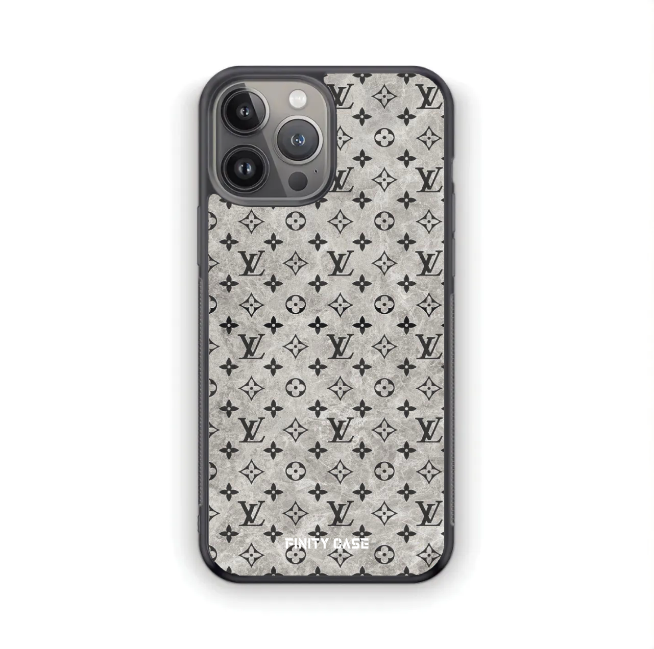 Gray Marble LV Case - FINITY CASE