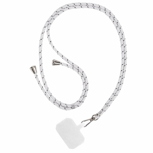 White Phone Strap