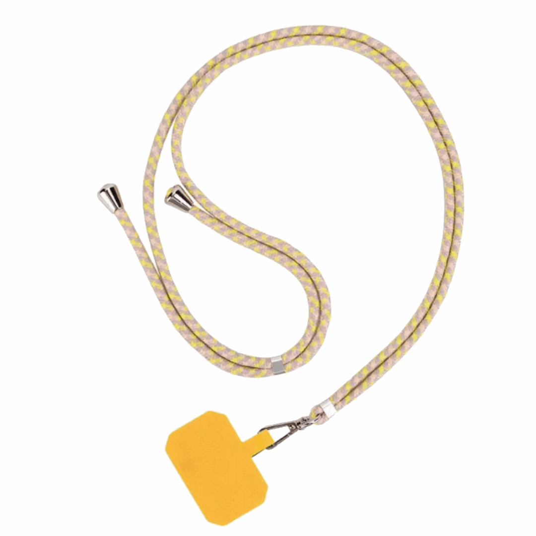 Yellow Phone Strap